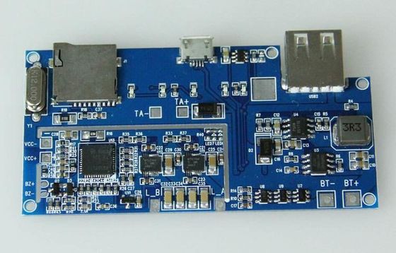 Acquistare FR4 PCB Assembly with White Silk Screen and 0.1mm Min Line Spacing online manufacture