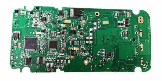 Acquistare SMT/DIP one-stop service, 2L Printed Circuit Board Assembly in White Silk Screen for Industrial Applications online manufacture